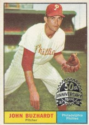 2010 Topps Heritage #3 50th Anniversary Buybacks