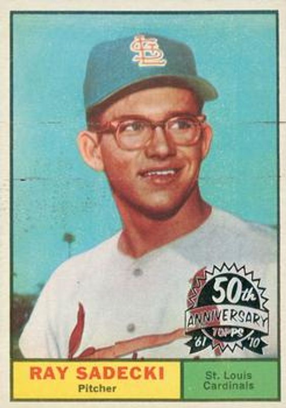 2010 Topps Heritage #32 50th Anniversary Buybacks