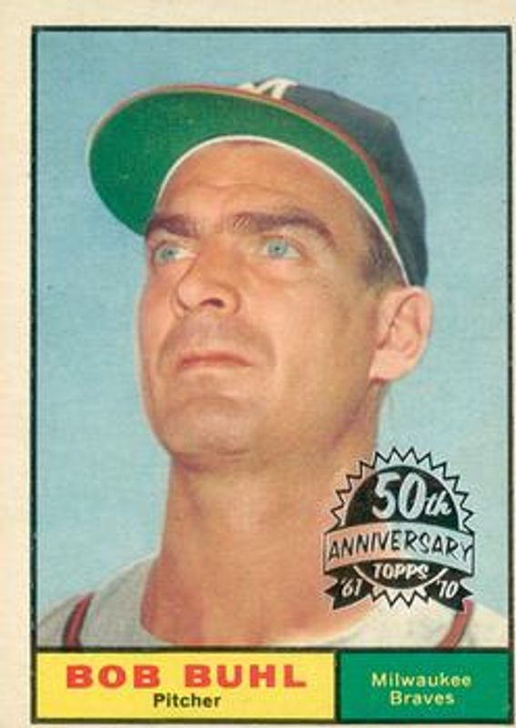 2010 Topps Heritage #145 50th Anniversary Buybacks