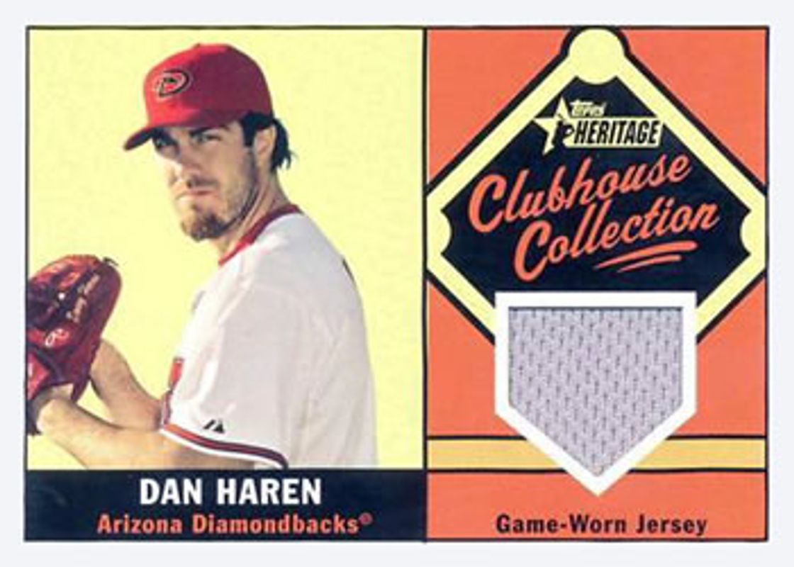 2010 Topps Heritage #CCR-DH Clubhouse Collection Relics