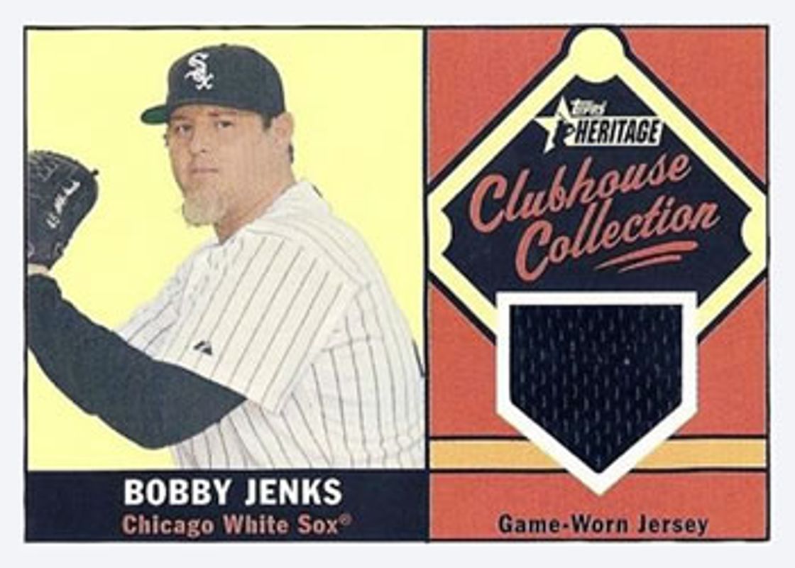 2010 Topps Heritage #CCR-BJ Clubhouse Collection Relics