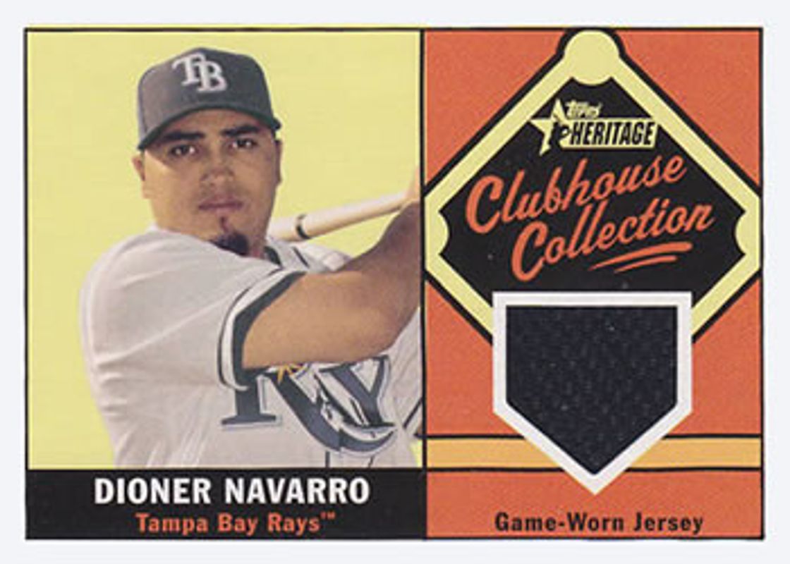 2010 Topps Heritage #CCR-DN Clubhouse Collection Relics