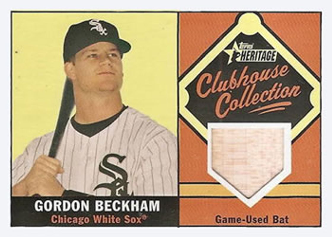 2010 Topps Heritage #CCR-GB Clubhouse Collection Relics