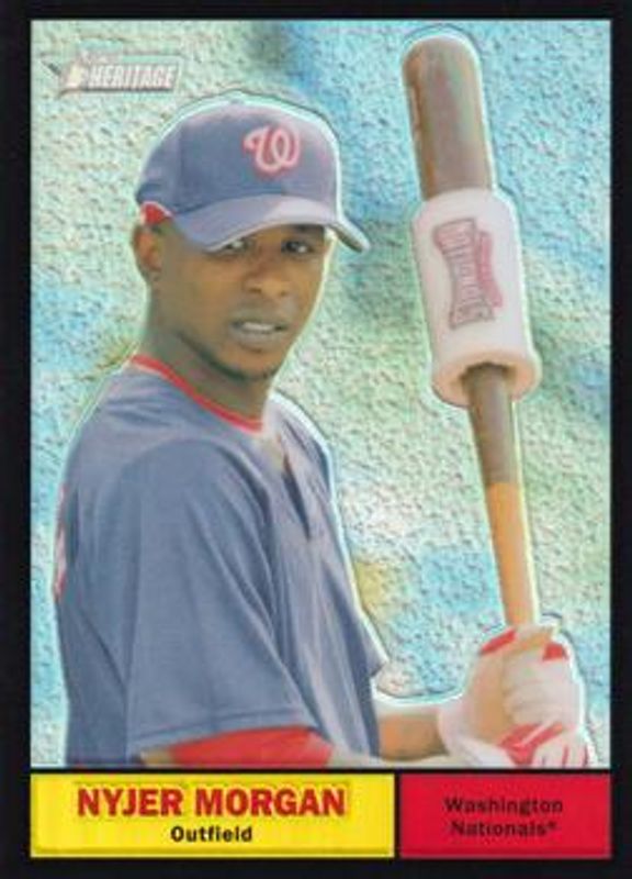 2010 Topps Heritage #C54 Chrome Black Refractor /61