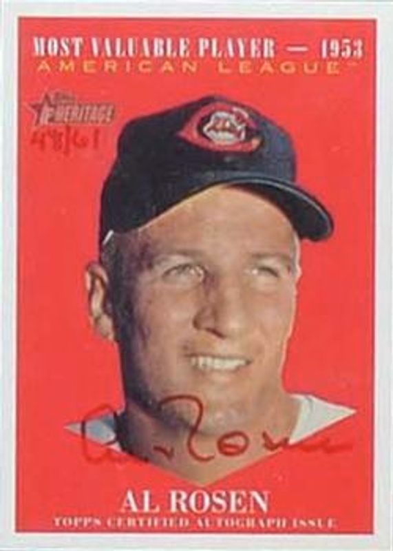 2010 Topps Heritage #ROAAR Real One Autographs - Red Ink /61
