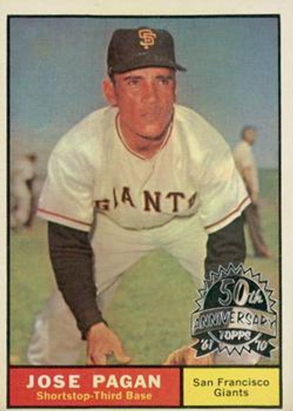 2010 Topps Heritage #279 50th Anniversary Buybacks