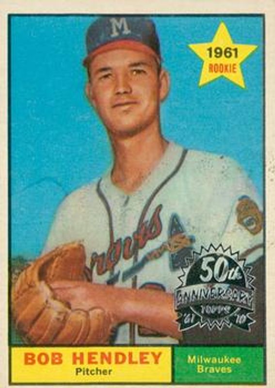 2010 Topps Heritage #372 50th Anniversary Buybacks