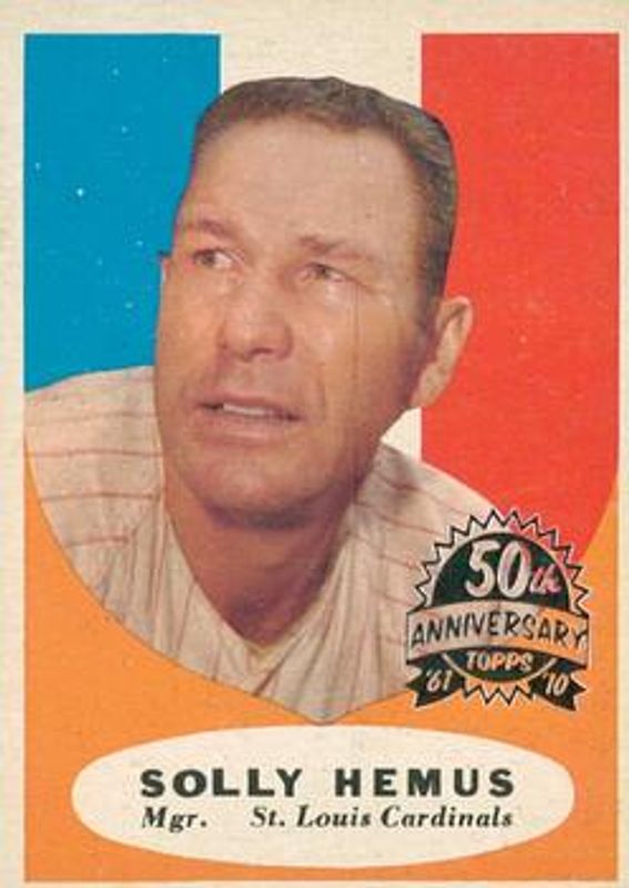 2010 Topps Heritage #139 50th Anniversary Buybacks