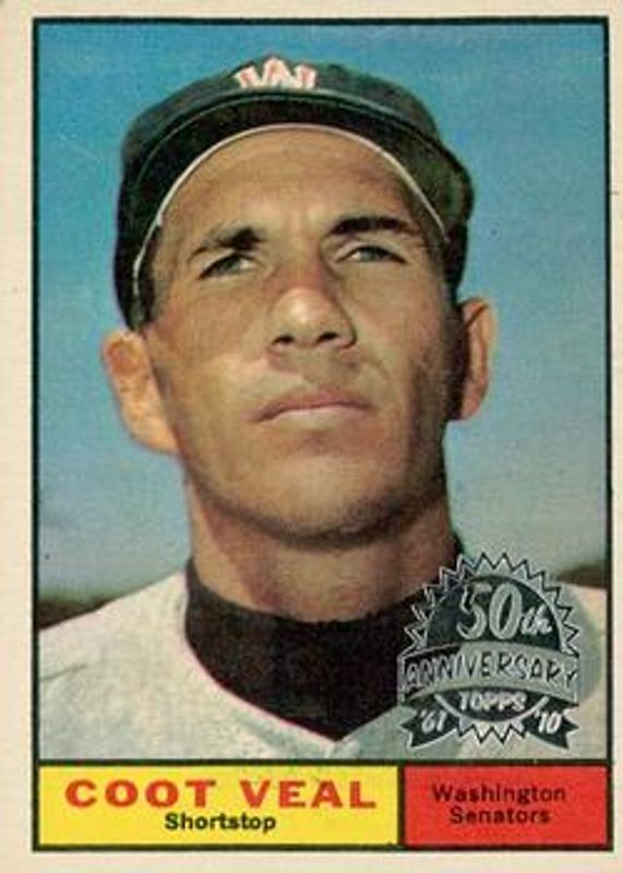 2010 Topps Heritage #432 50th Anniversary Buybacks