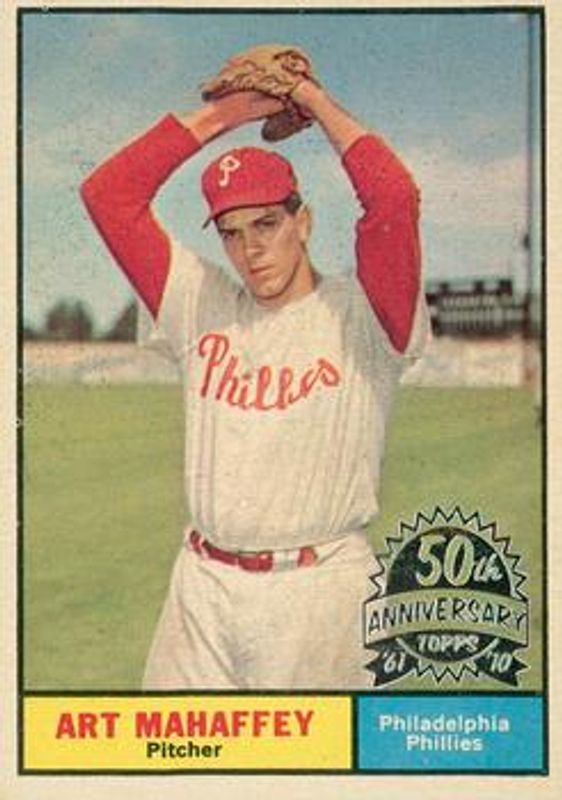 2010 Topps Heritage #433 50th Anniversary Buybacks