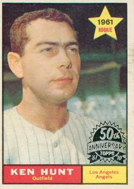 2010 Topps Heritage #156 50th Anniversary Buybacks