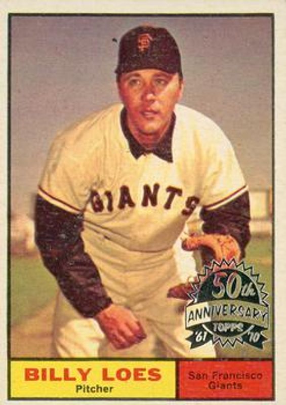 2010 Topps Heritage #237 50th Anniversary Buybacks