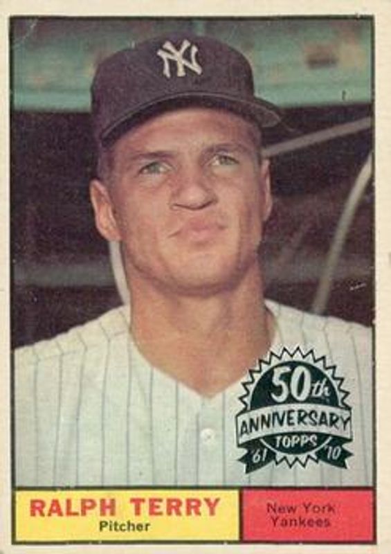 2010 Topps Heritage #389 50th Anniversary Buybacks