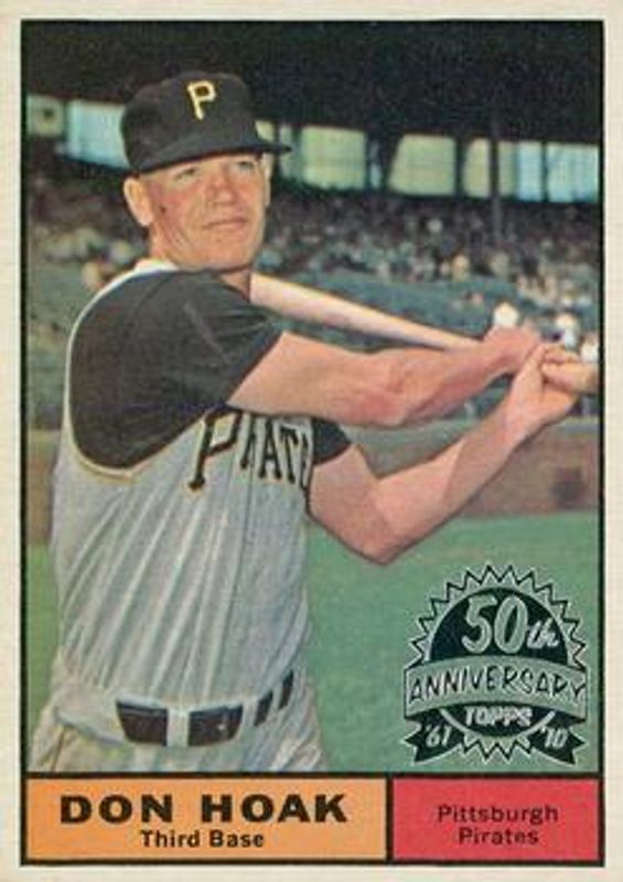 2010 Topps Heritage #230 50th Anniversary Buybacks