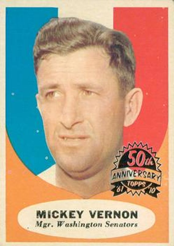 2010 Topps Heritage #134 50th Anniversary Buybacks