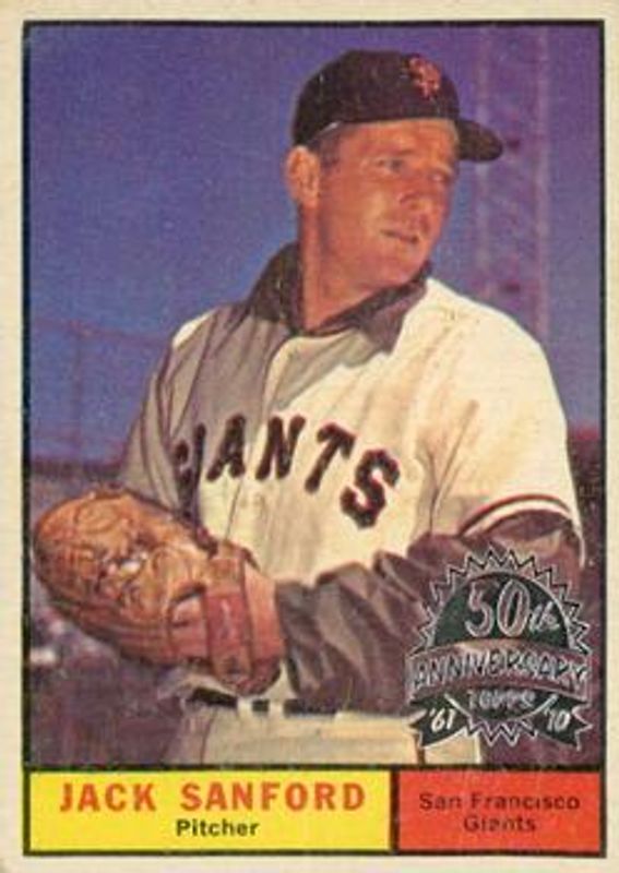 2010 Topps Heritage #258 50th Anniversary Buybacks