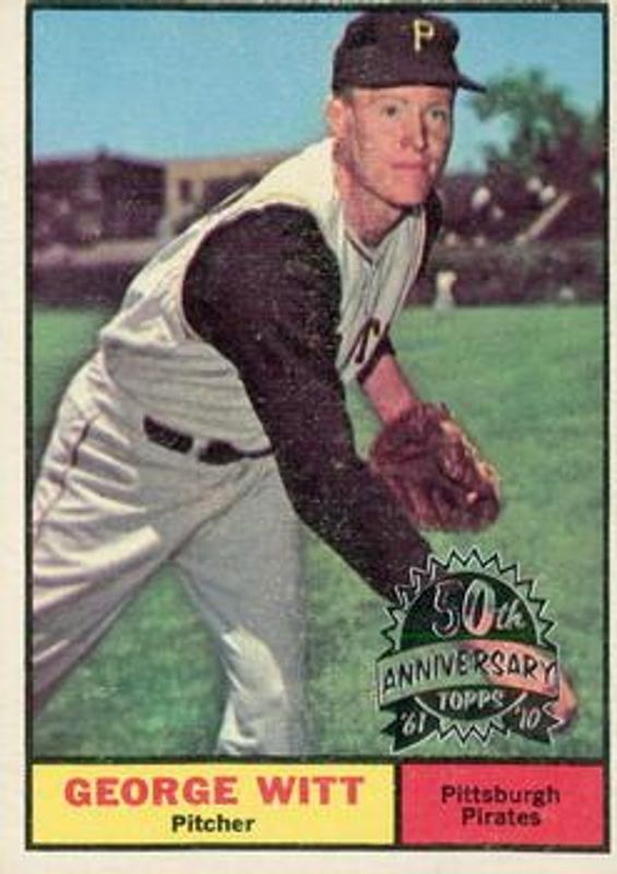 2010 Topps Heritage #286 50th Anniversary Buybacks