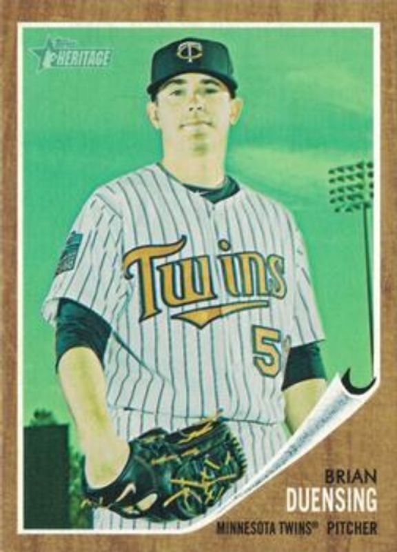 2011 Topps Heritage #124 Green Tint
