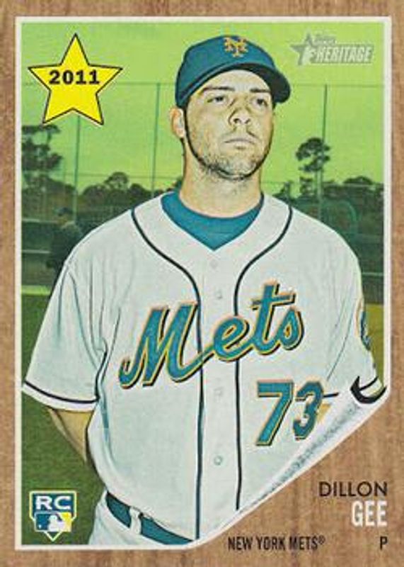 2011 Topps Heritage #181 Green Tint