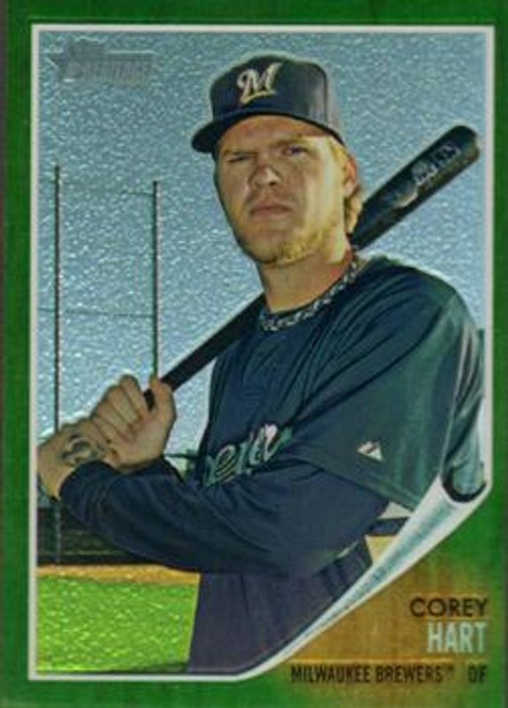 2011 Topps Heritage #C37 Chrome - Green Refractor