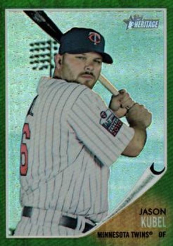 2011 Topps Heritage #C67 Chrome - Green Refractor