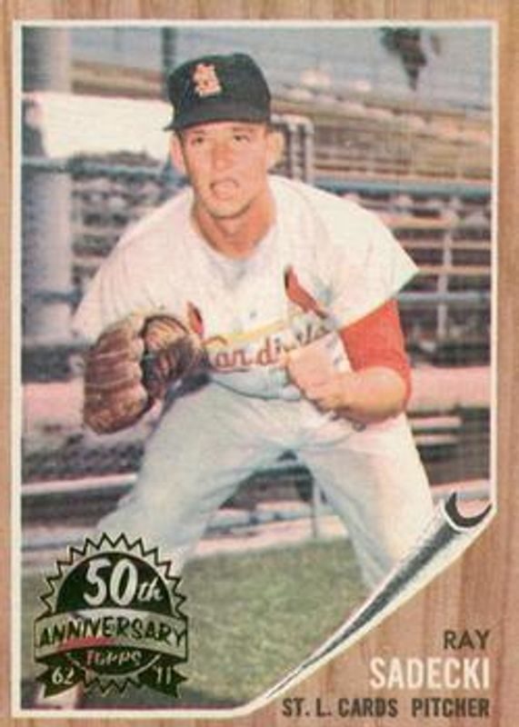 2011 Topps Heritage #383 50th Anniversary Buybacks