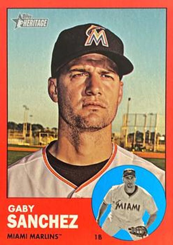 2012 Topps Heritage #445 Target Red Border