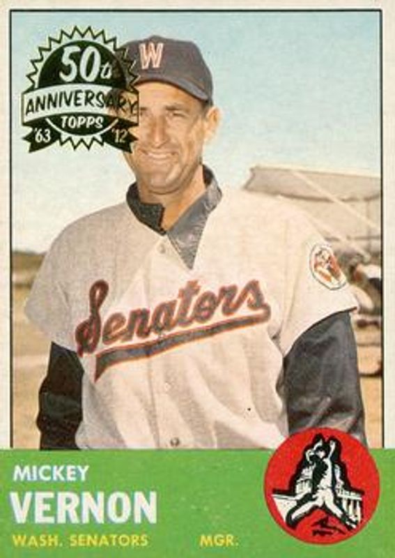 2012 Topps Heritage #402 50th Anniversary Buybacks