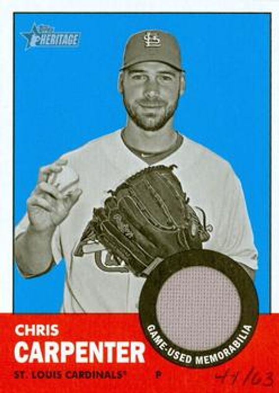 2012 Topps Heritage #ISR-CC Image Swap Variation Relics /63