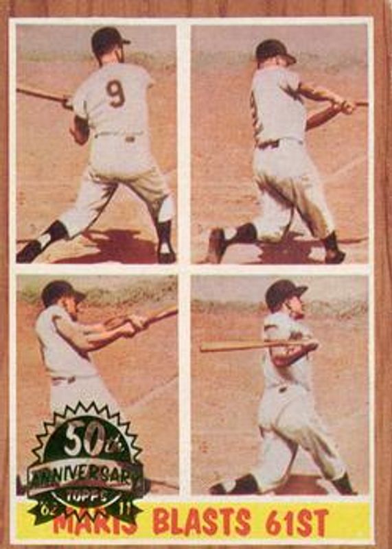 2011 Topps Heritage #313 50th Anniversary Buybacks