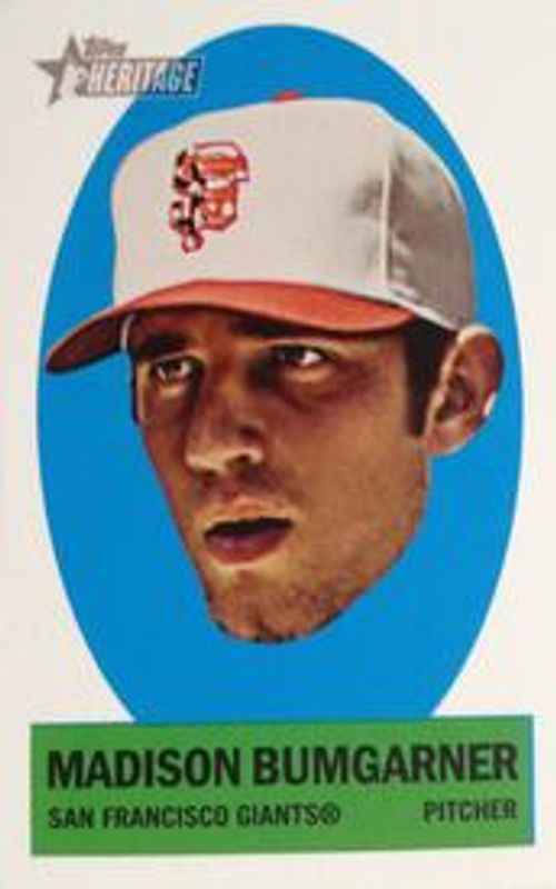 2012 Topps Heritage #10 Stick Ons