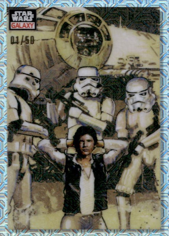 2023 Topps Chrome Star Wars Galaxy #51 Mojo Refractor /50