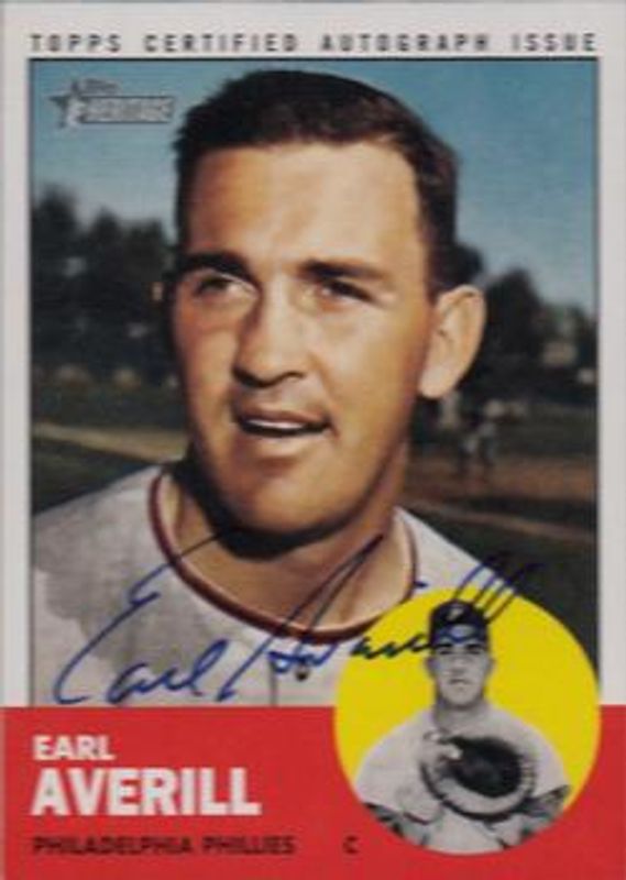 2012 Topps Heritage #ROA-EA Real One Autographs