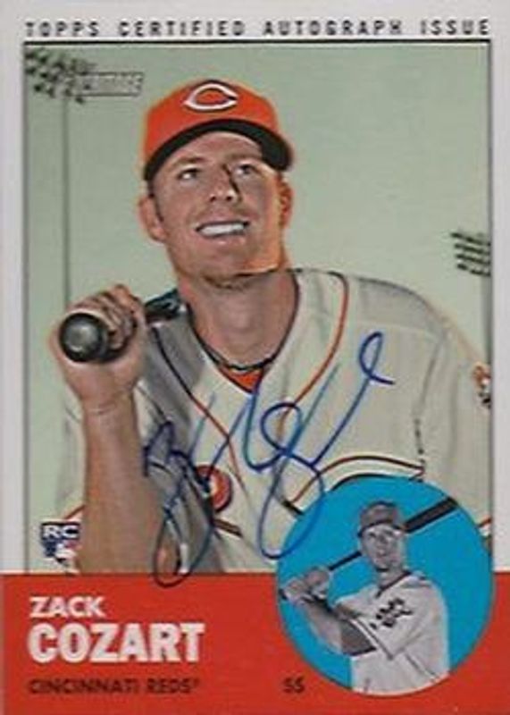 2012 Topps Heritage #ROA-ZC Real One Autographs