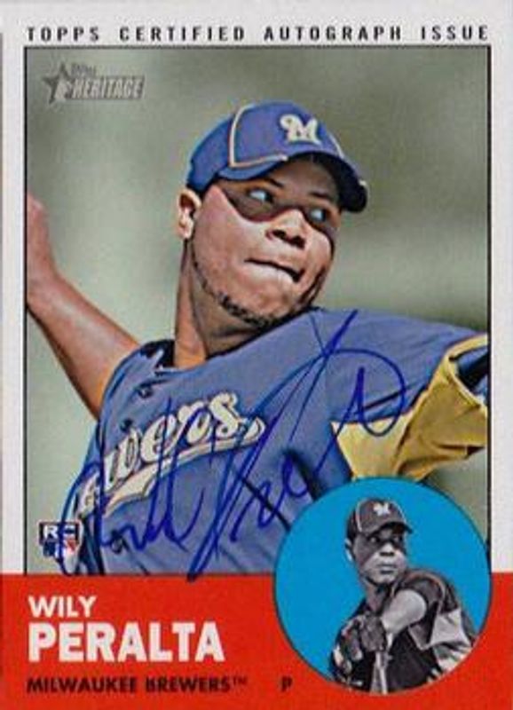 2012 Topps Heritage #ROA-WP Real One Autographs