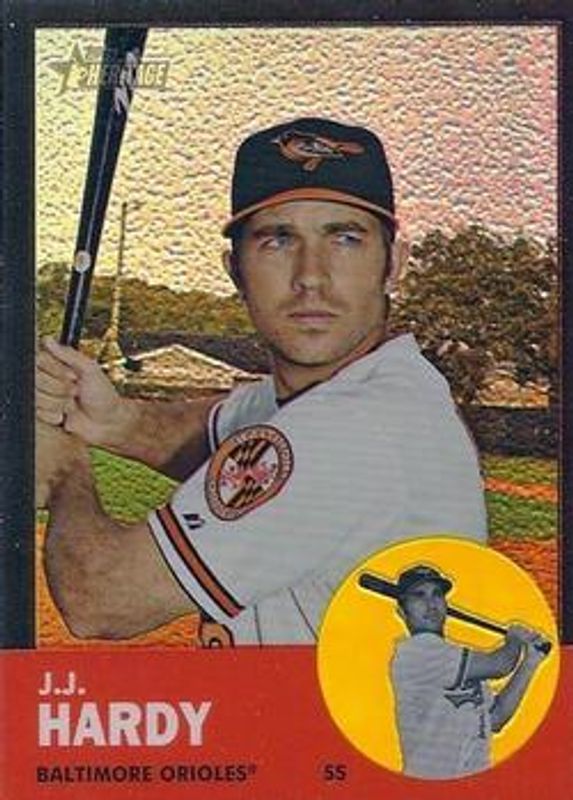 2012 Topps Heritage #HP41 Chrome Black Refractor /63