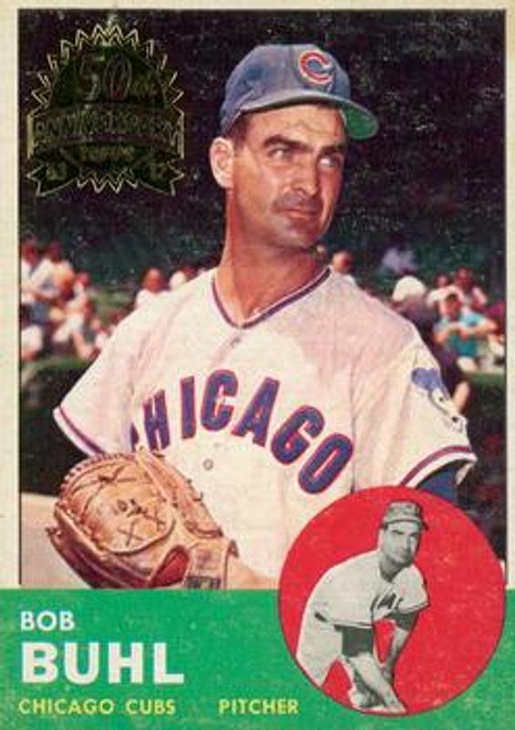 2012 Topps Heritage #175 50th Anniversary Buybacks