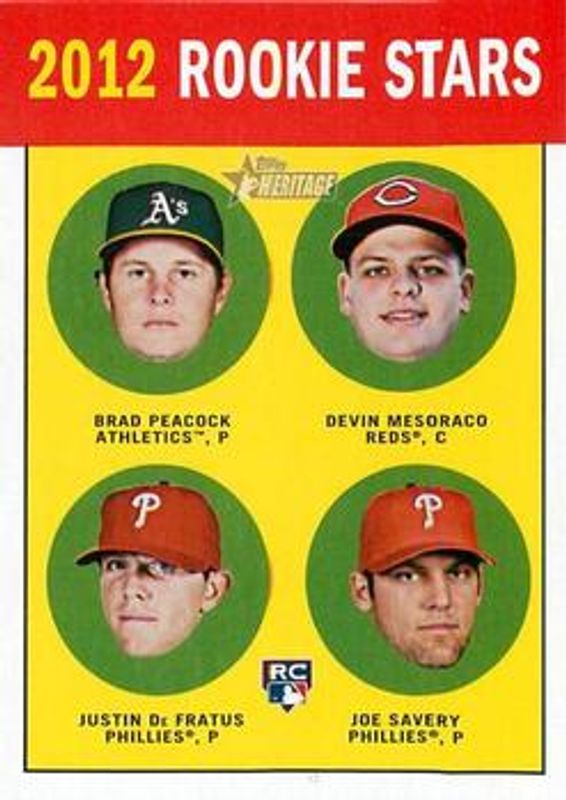 2012 Topps Heritage #29a Base