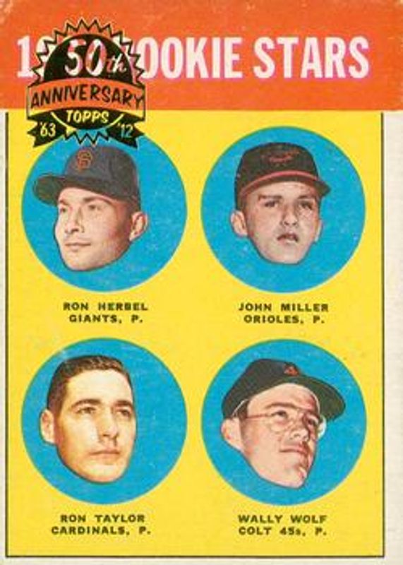 2012 Topps Heritage #208 50th Anniversary Buybacks