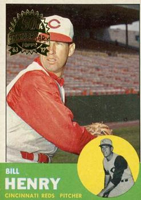 2012 Topps Heritage #378 50th Anniversary Buybacks