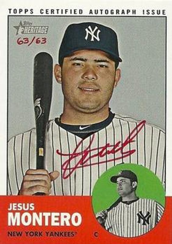2012 Topps Heritage #ROA-JMO Real One Autographs - Red Ink /63