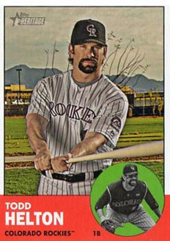 2012 Topps Heritage #484 Base
