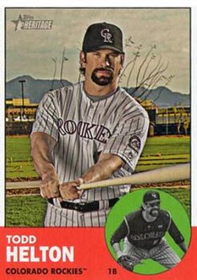 2012 Topps Heritage #484 Base
