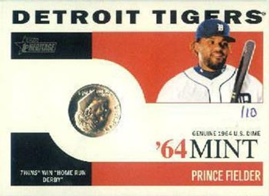 2013 Topps Heritage #64M-PF 1964 Mint - Dime /10