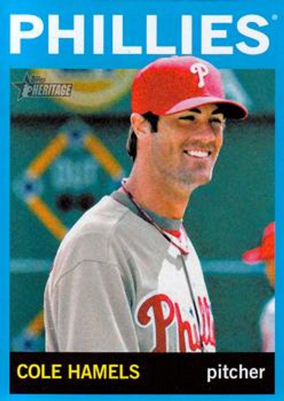 2013 Topps Heritage #448 Blue Border