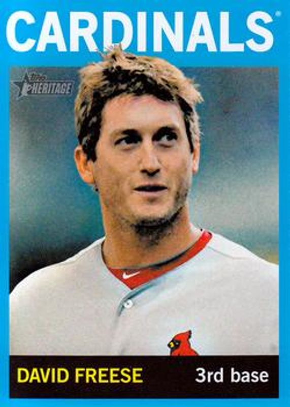 2013 Topps Heritage #160 Blue Border