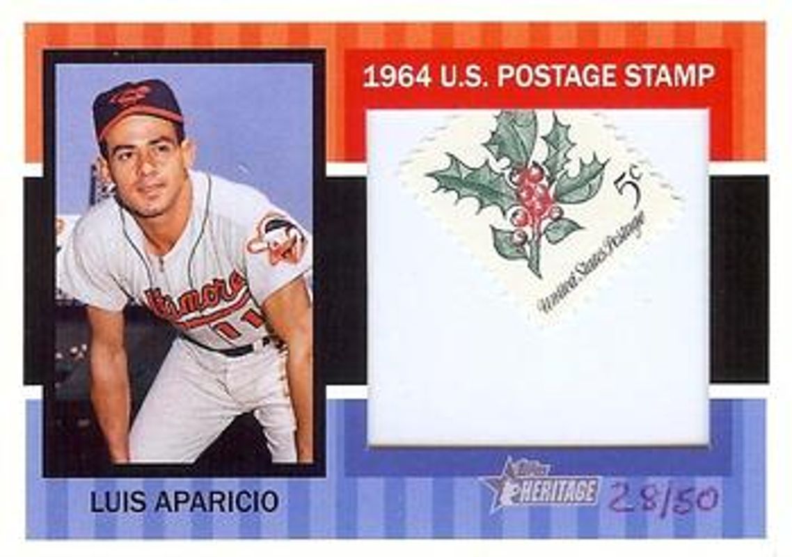 2013 Topps Heritage #64US-LA Framed Stamps /50