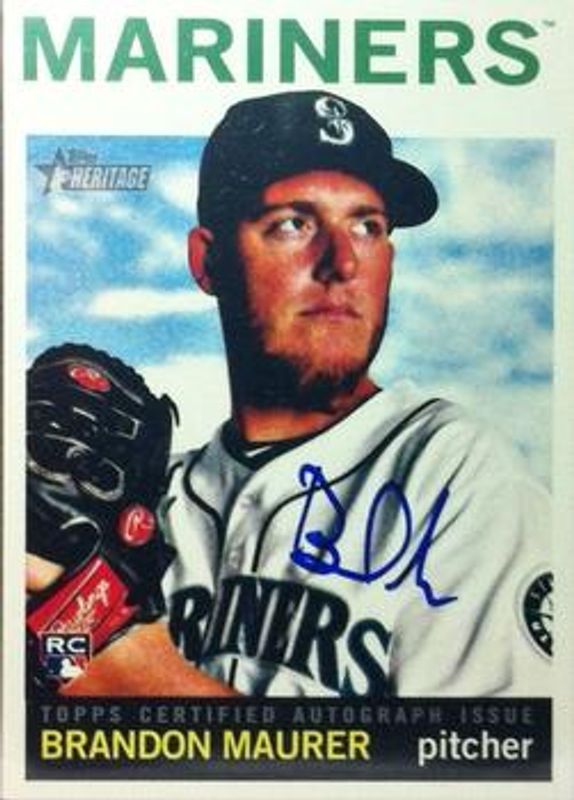 2013 Topps Heritage #ROA-BM Real One Autographs