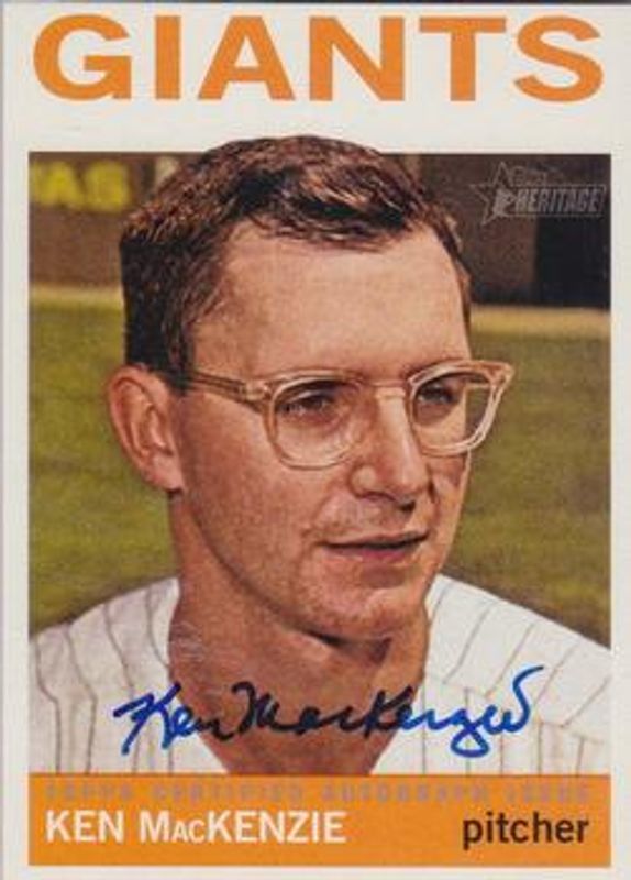 2013 Topps Heritage #ROA-KM Real One Autographs