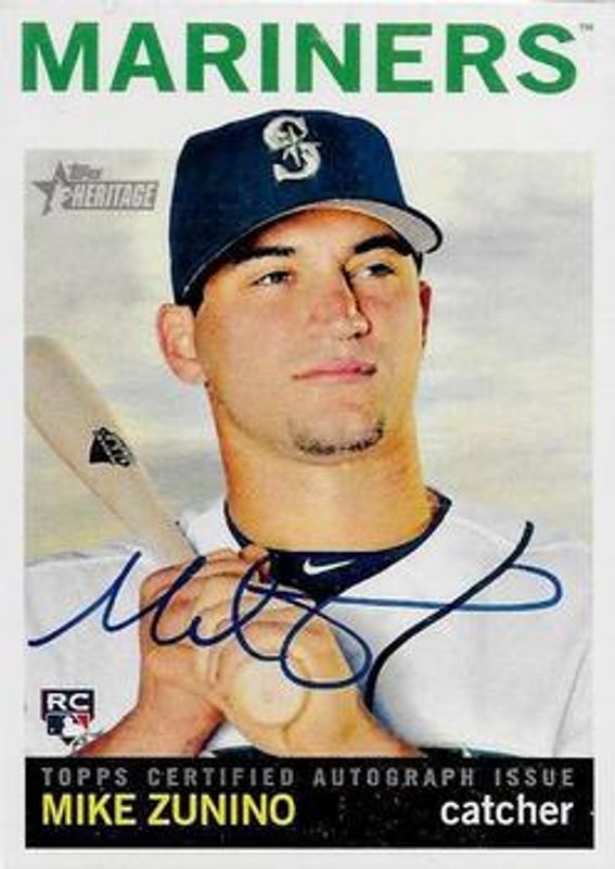 2013 Topps Heritage #ROA-MZ Real One Autographs